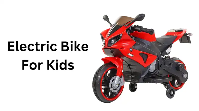 Electric Bike for 3-Year-Old