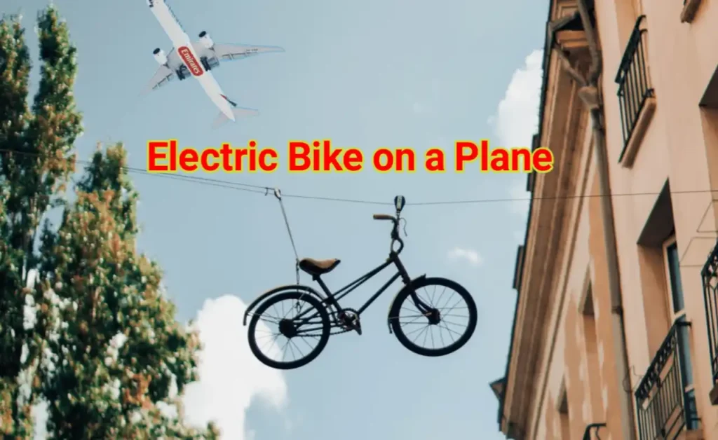 Electric Bike on a Plane 