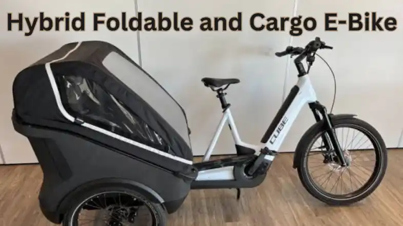 Hybrid Foldable and Cargo E-Bike 