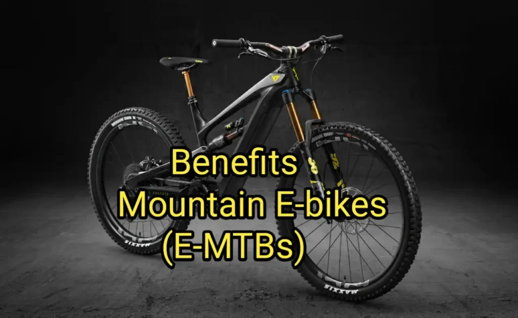 Mountain e-bikes (E-MTBs)