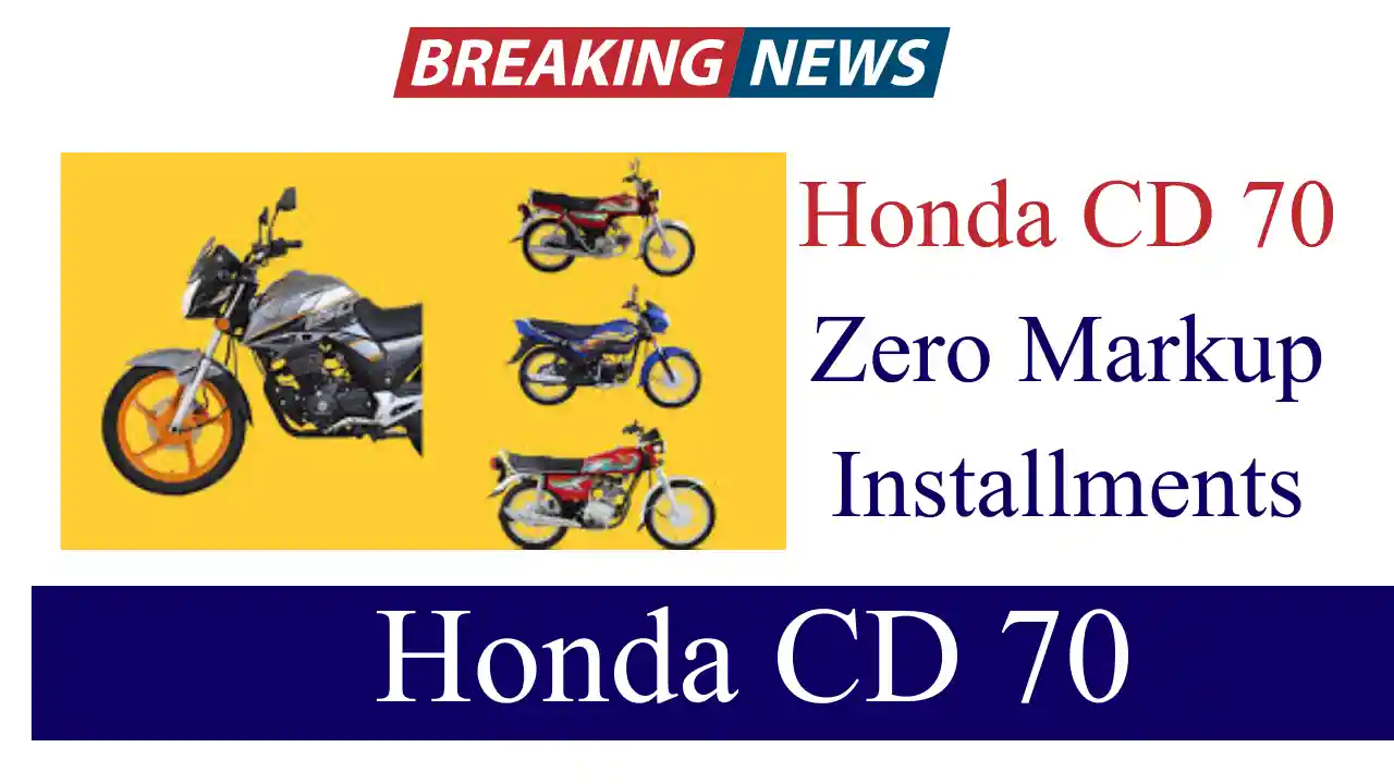Honda-CD-70-Zero-Markup-Installments