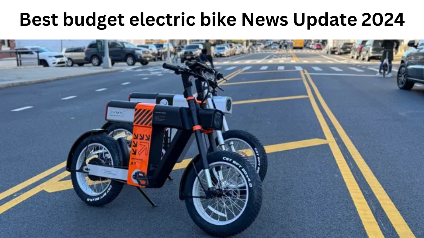 Best budget electric bike News Update